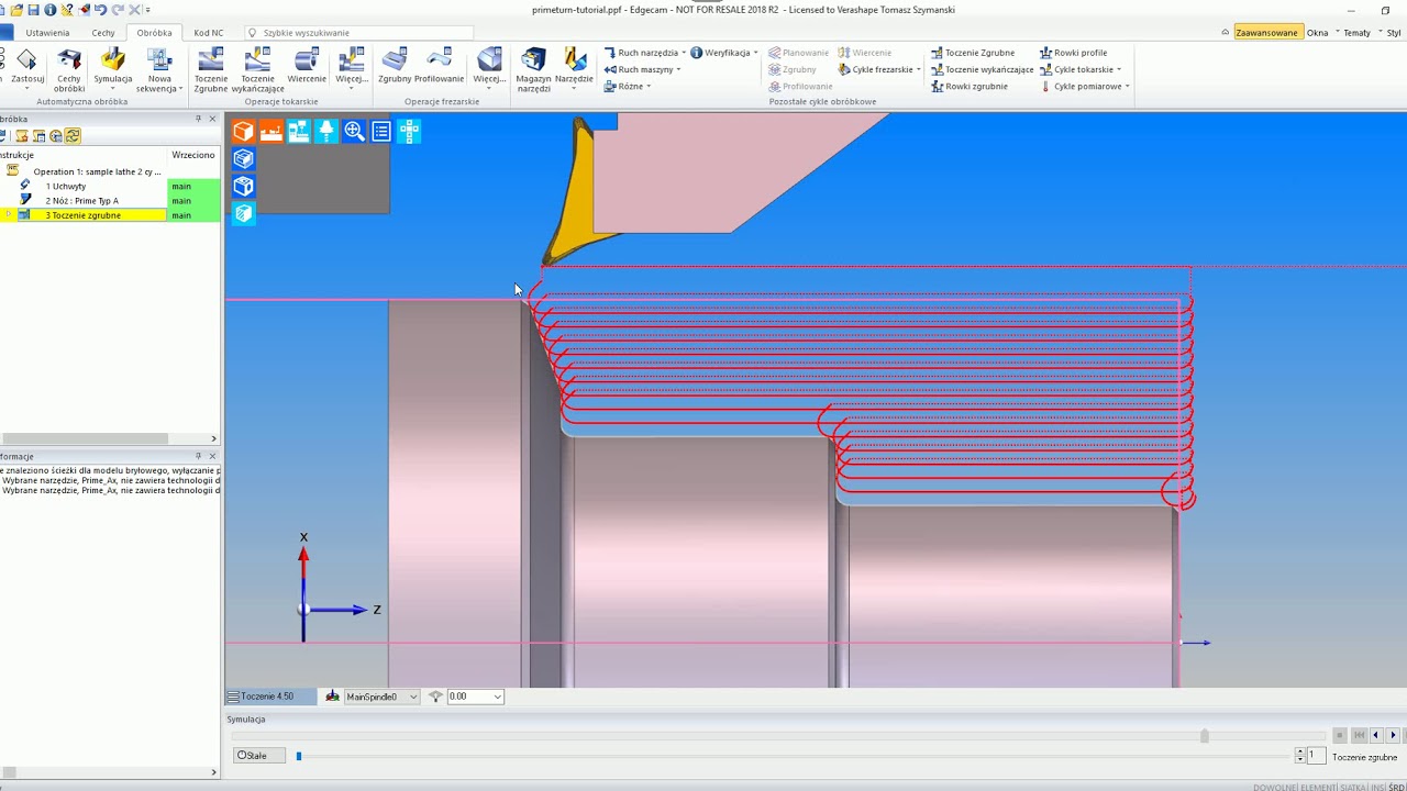 Edgecam | Prime Turning &ndash; Toczenie we wszystkich kierunkach