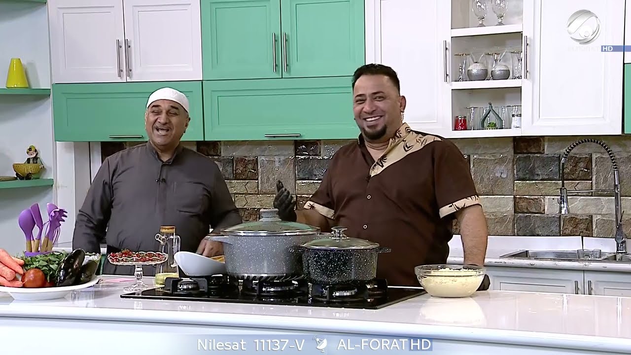 مطبخ ابو علوش - كبسة الدجاج بحربنية & شوربة البروكلي & البطاطا المحمرة & سلطة المعكرونيا | 2025/3/7