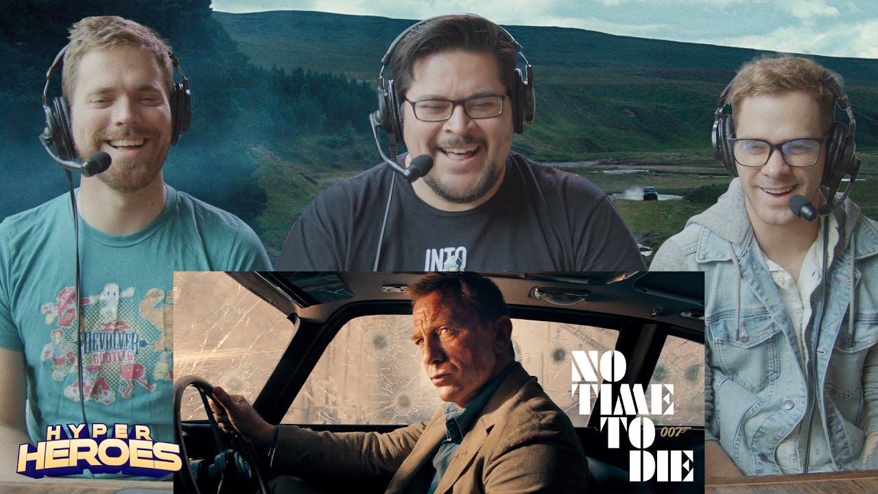 007: NO TIME TO DIE Trailer Reaction