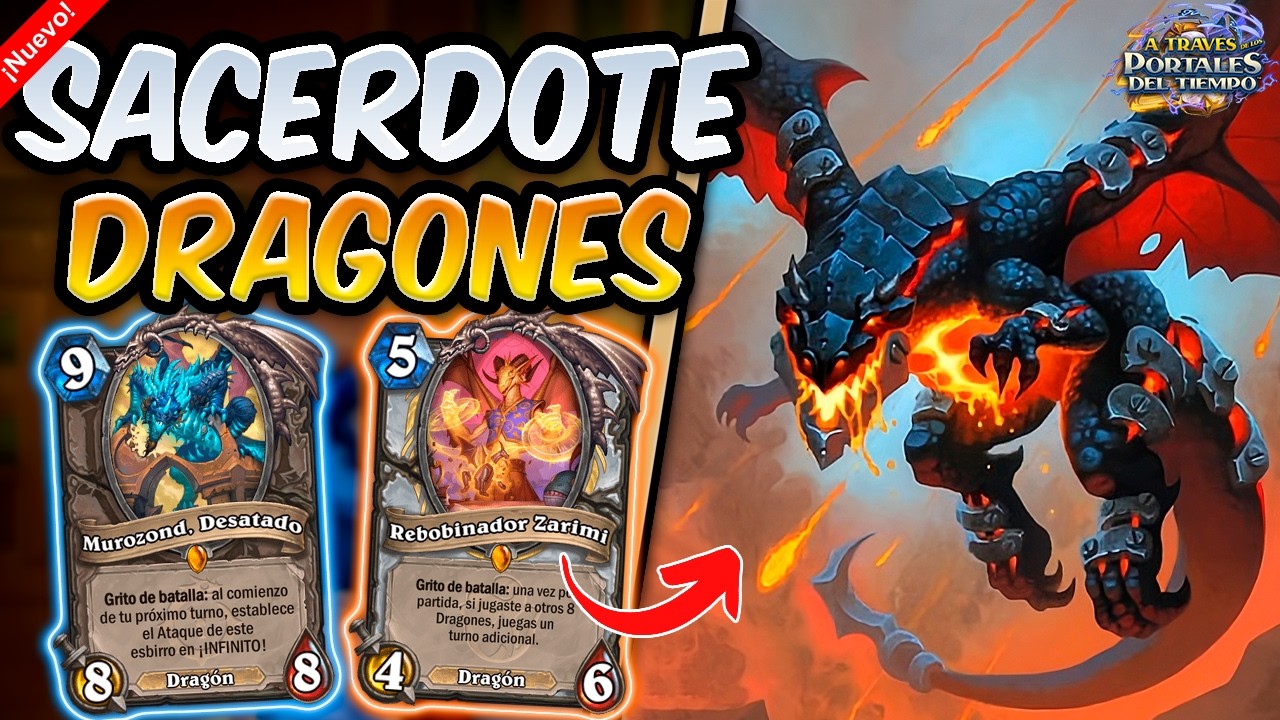 El NUEVO DRAGON para CONTROLAR y tener TURNO EXTRA !!│SACERDOTE DRAGONES│PORTALES DEL TIEMPO