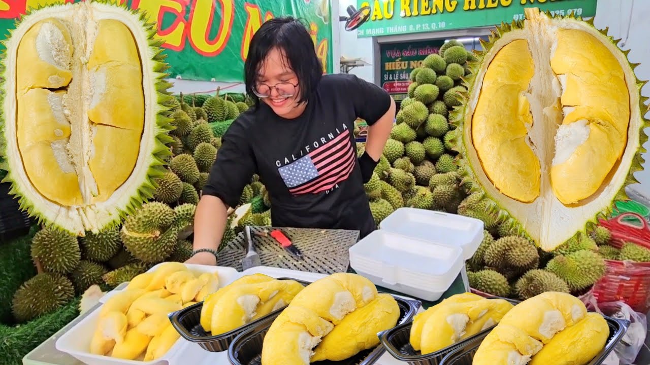 Gặp Vị Khách Cá Tính Mua Sầu Riêng 