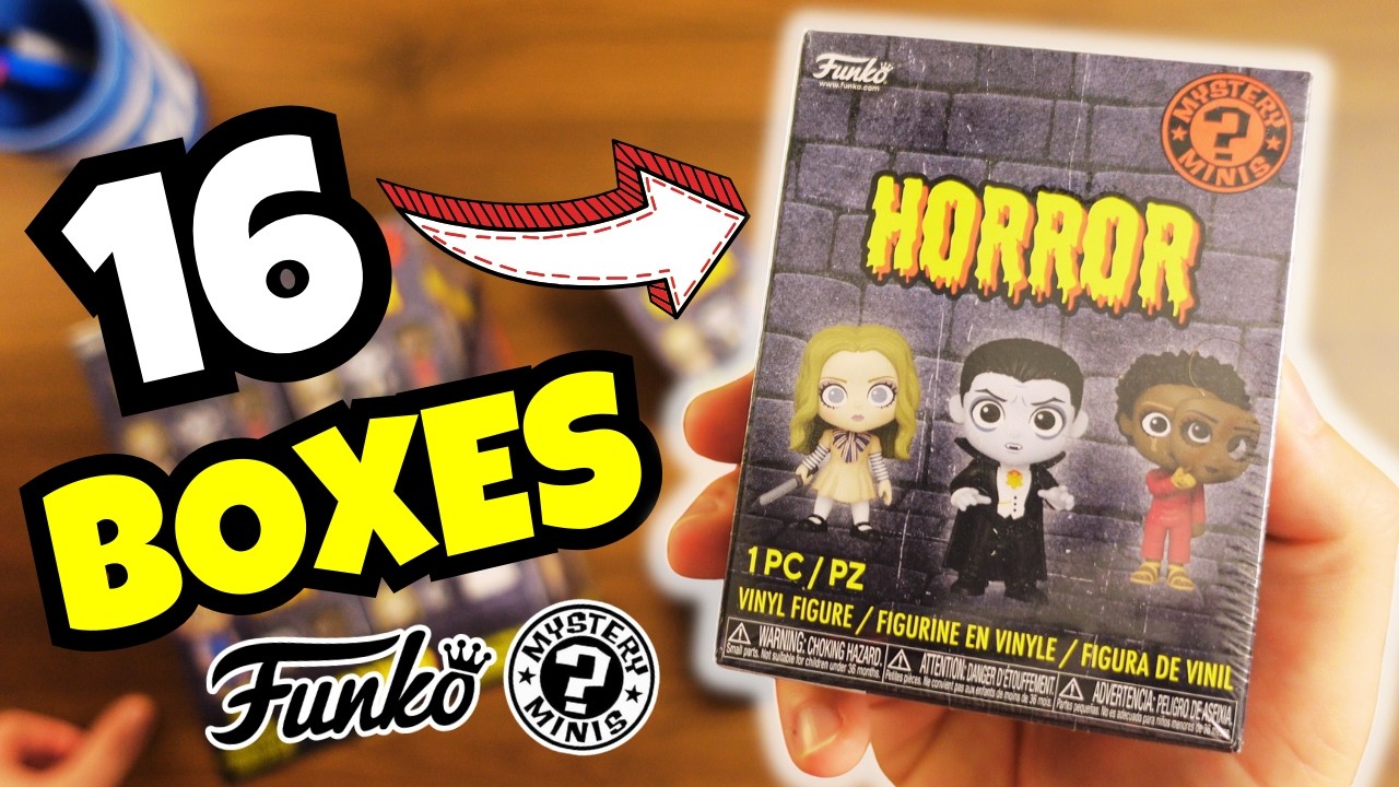16 миниатюрных фигурок Funko в стиле ужасов | Распаковка новых игрушек ужасов 2026 года (Чаки, Ме...