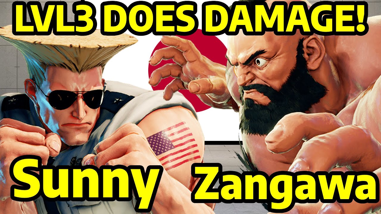 🔥Street Fighter 6 ➥ Sunny サニー (GUILE ガイル) VS. Zangawa (ZANGIEF) 4K Master Ranks🔥