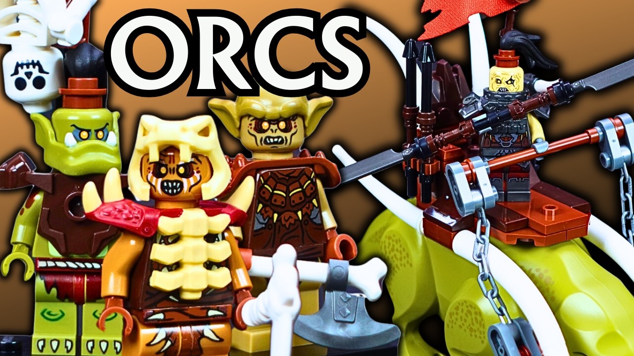 I Upgraded My Lego Orc Army!