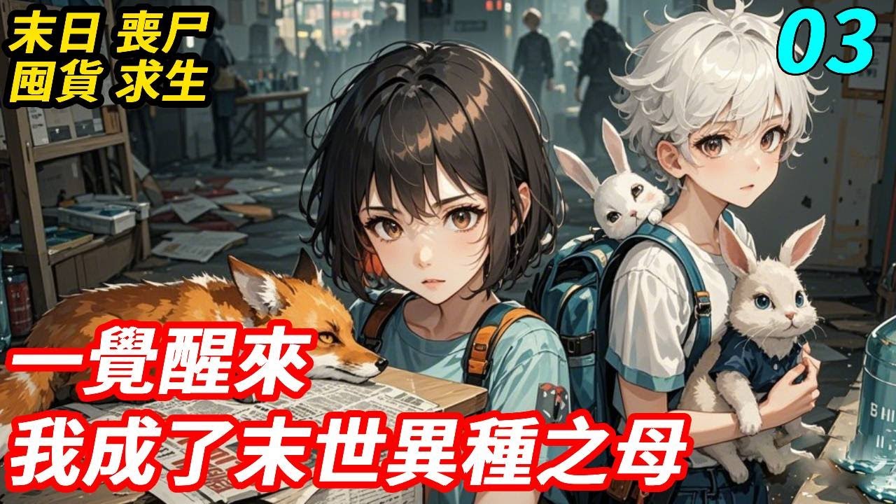 【3】我一覺睡過八年，從柔弱高三生跌進末世第五年。靠靈泉空間苟活，撿來白髮弟弟與萌寵，人人當我是可欺羔羊，要置我於死地。殊不知萌寵全是 SSS 級天災異種，弟弟是反叛首領，而我，是統禦一切的異種之母！