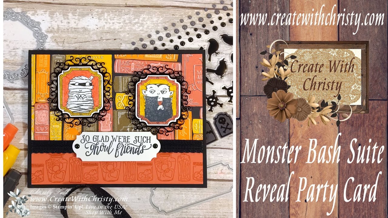 Monster Bash Reveal Card
