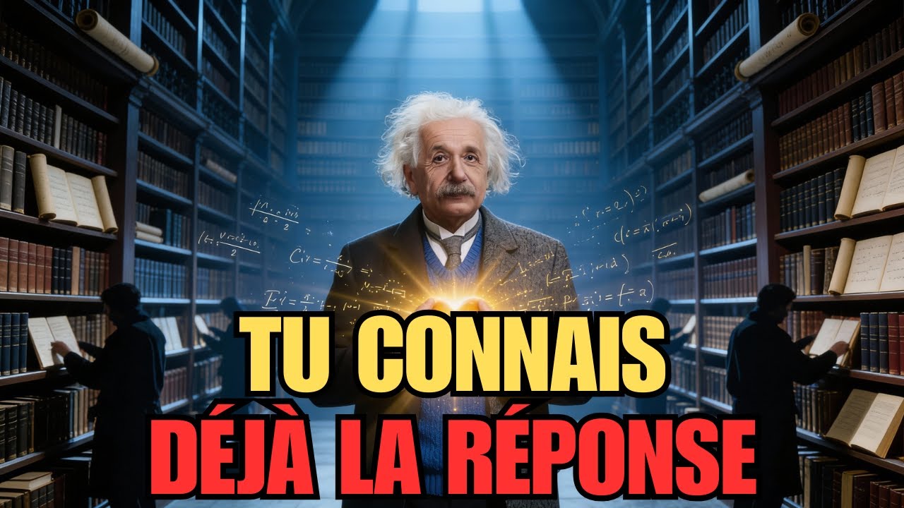 Einstein: 'Arrête de Chercher – La Réponse Était en Toi Depuis Toujours'