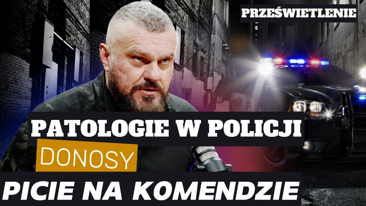 Patologia w POLICJI Marcin Borys Miksza o piciu, kłamstwach i donosach I PRZEŚWIETLENIE