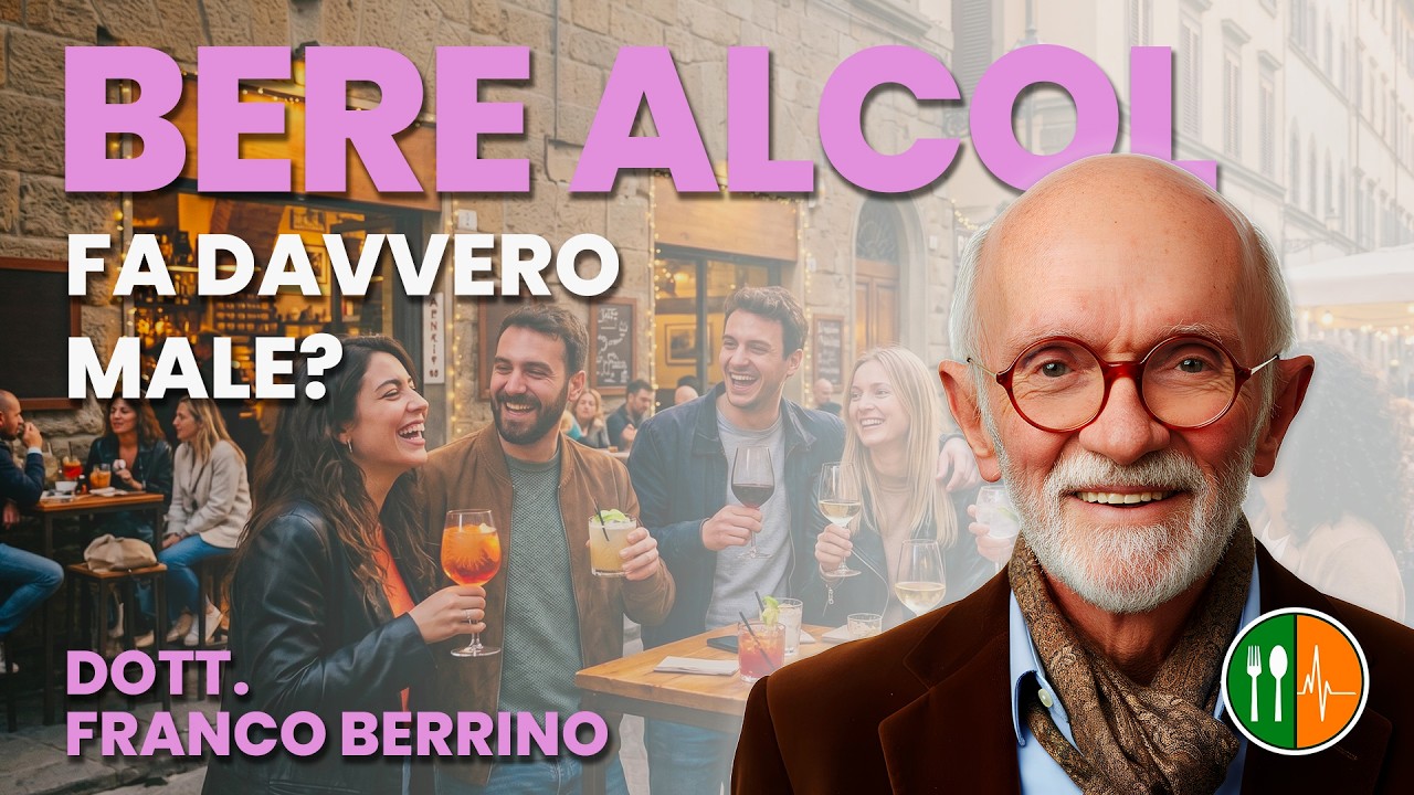 Fa male BERE ALCOL? Cosa dice la medicina? - Dott. Franco Berrino