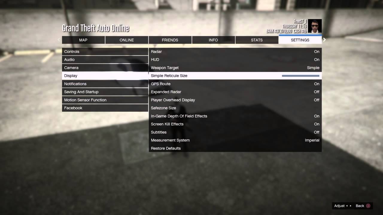 شرح اهم اعدادات مفروض كل لاعب gta v يعرفها !