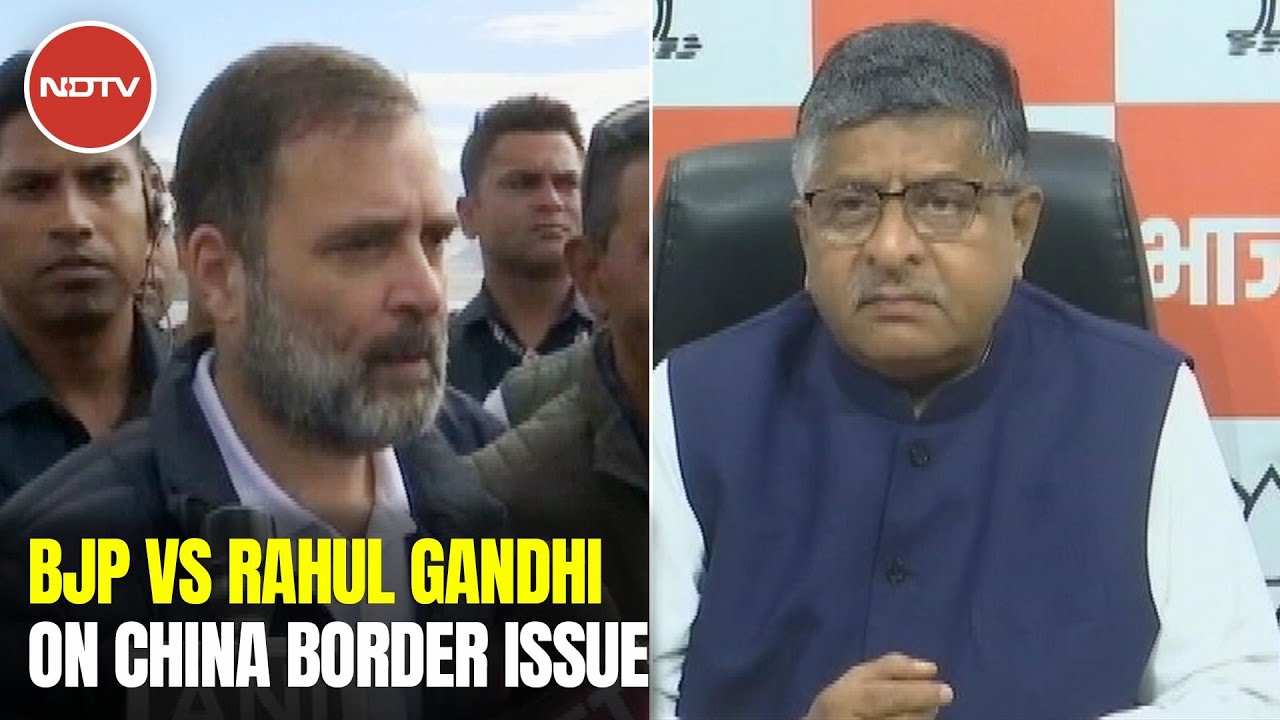 Rahul Gandhi Raises China Issue In Ladakh, BJP Hits Back