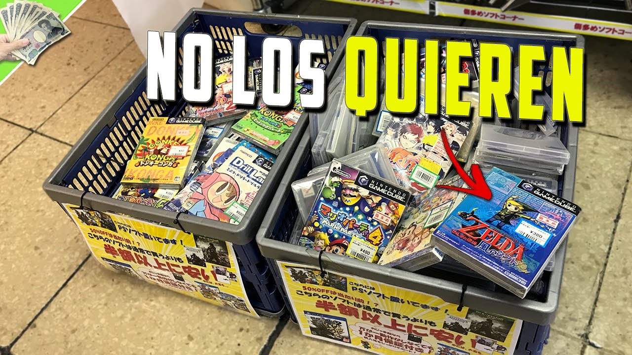 ¿Cuántos JUEGOS de GAMECUBE compraré con 100$? | RETO GAMECUBE en JAPÓN