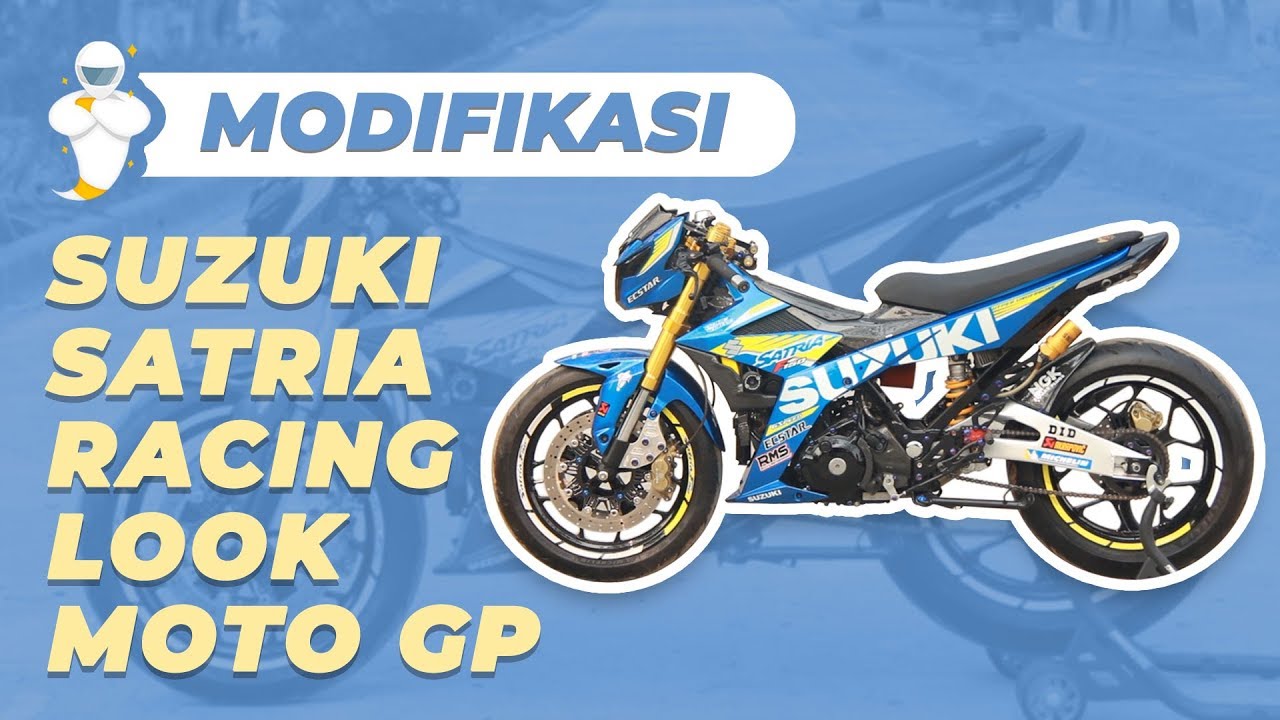 SATRIA FU 150, GAYA RACING ALA SUZUKI ECSTAR MOTOGP (MODIFIKASI SUZUKI SATRIA FU 2019)