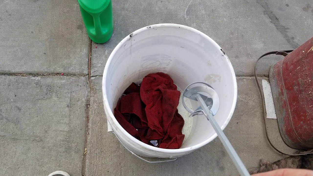 recycling your old dirty rags