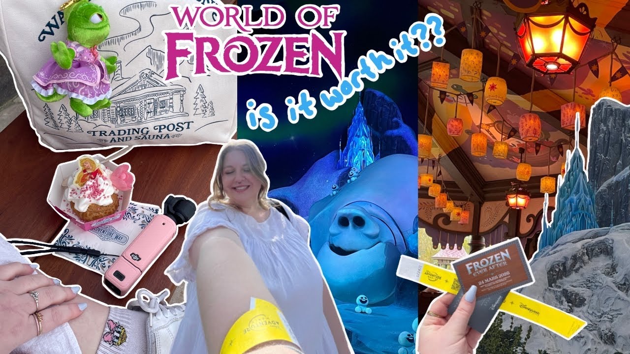 НОВЫЙ мир &laquo;Холодного сердца&raquo; в Disneyland Paris! ❄️ Полный обзор: еда, аттракционы и мерч