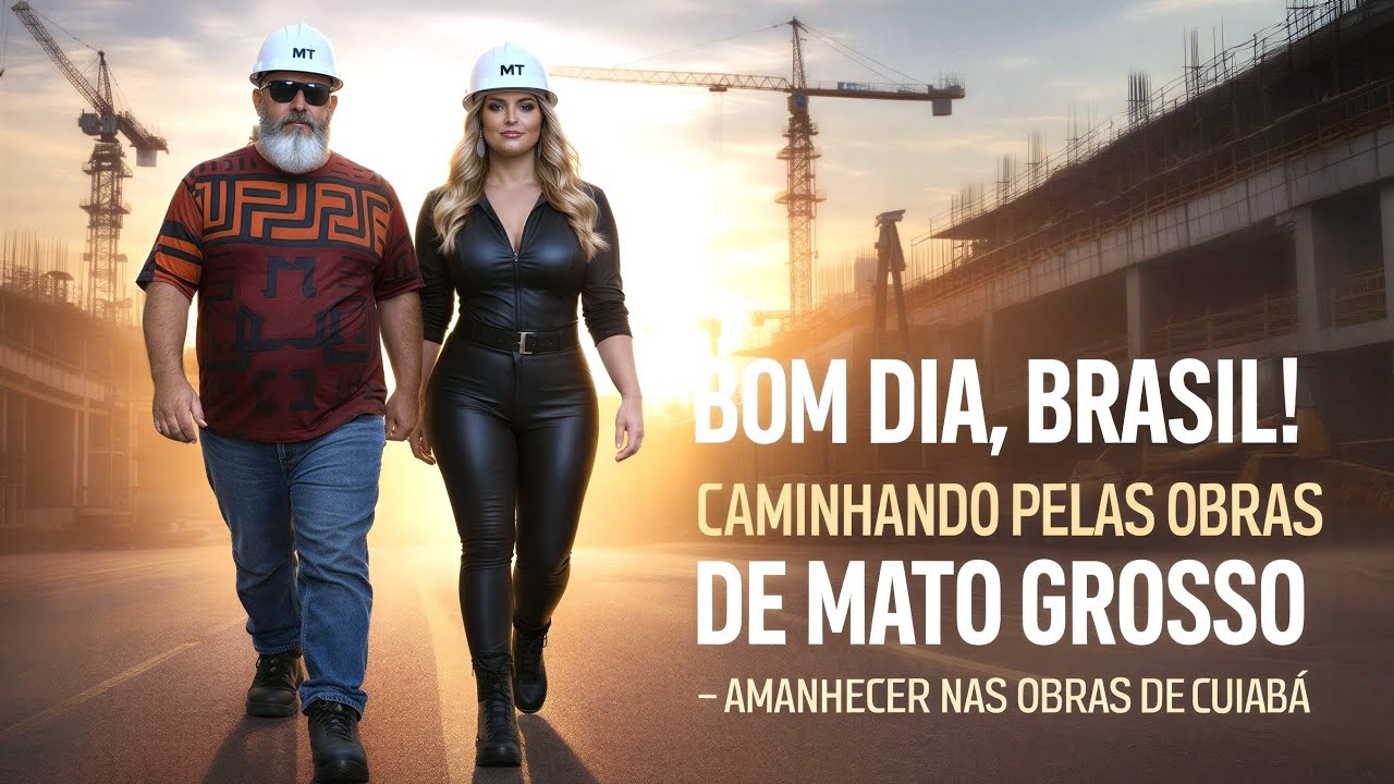 BOM DIA AO VIVO DE MATO GROSSO O ESTADO DO AGRO! #caterpillar #newholland #sinframt #jcb