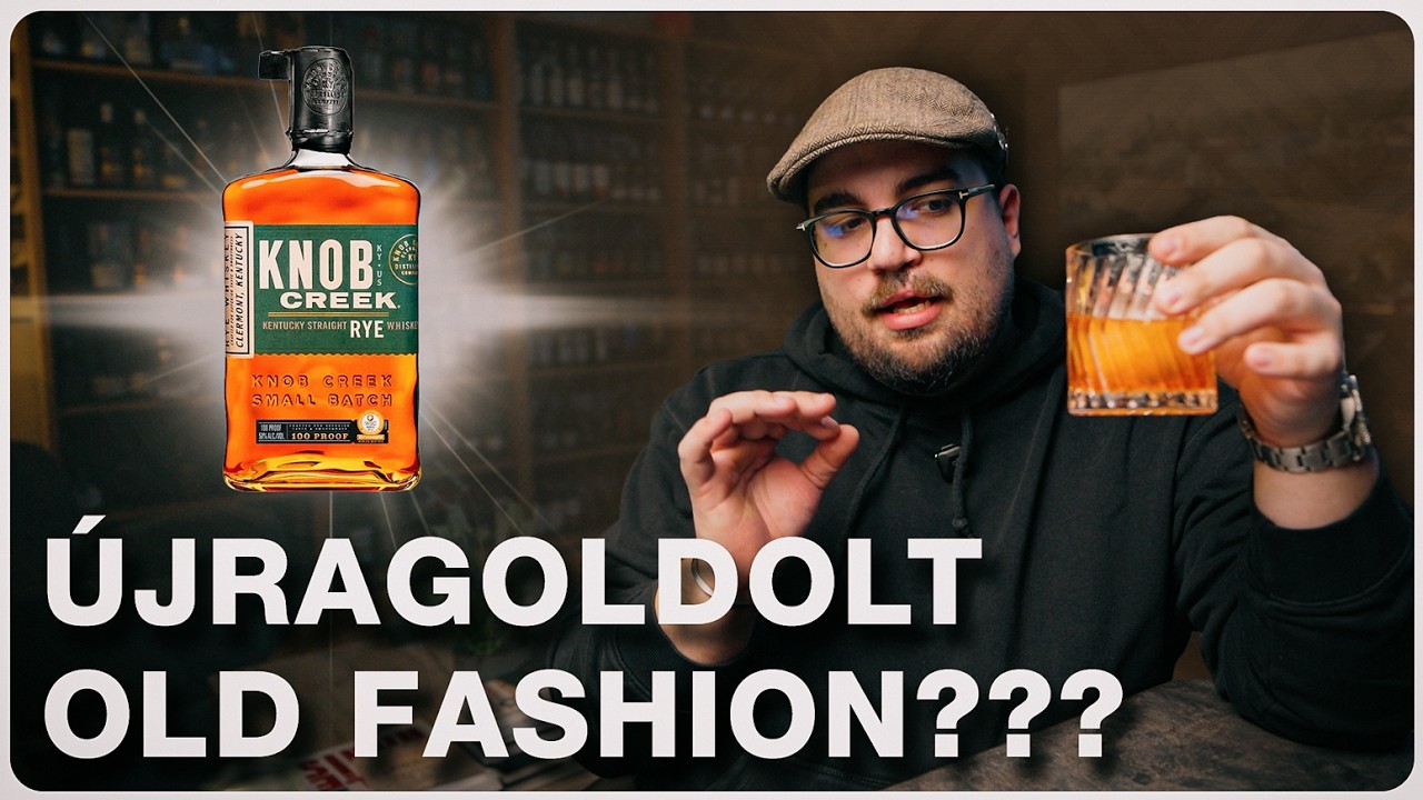 Hamisítatlan rozs whiskey + újragondolt old fashion??? Knob Creek Rye | PiaOlcson.hu