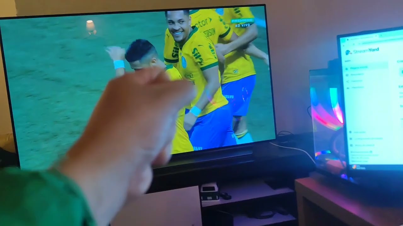 FERNANDO GIL FICA MALUCO COM DOIS GOLS DO ANDREAS PEREIRA | PALMEIRAS 4X1 FORTALEZA 