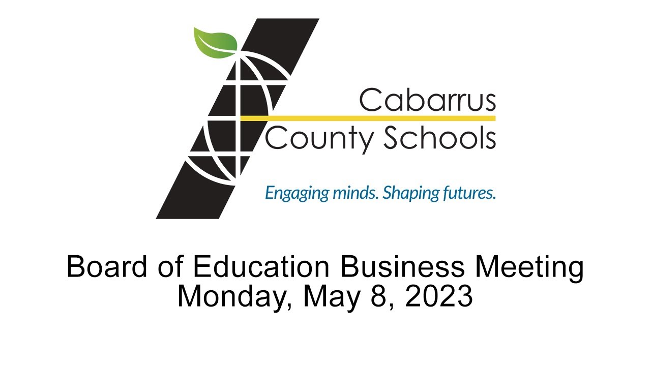 BOE Business Meeting | Livestream from the CCS Education Center | Monday, May 8, 2023