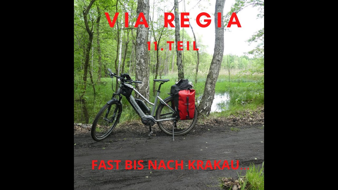 Via Regia. Eine Radreise von West nach Ost. 11. Teil. Fast bis nach Krakau, dann Unfall.