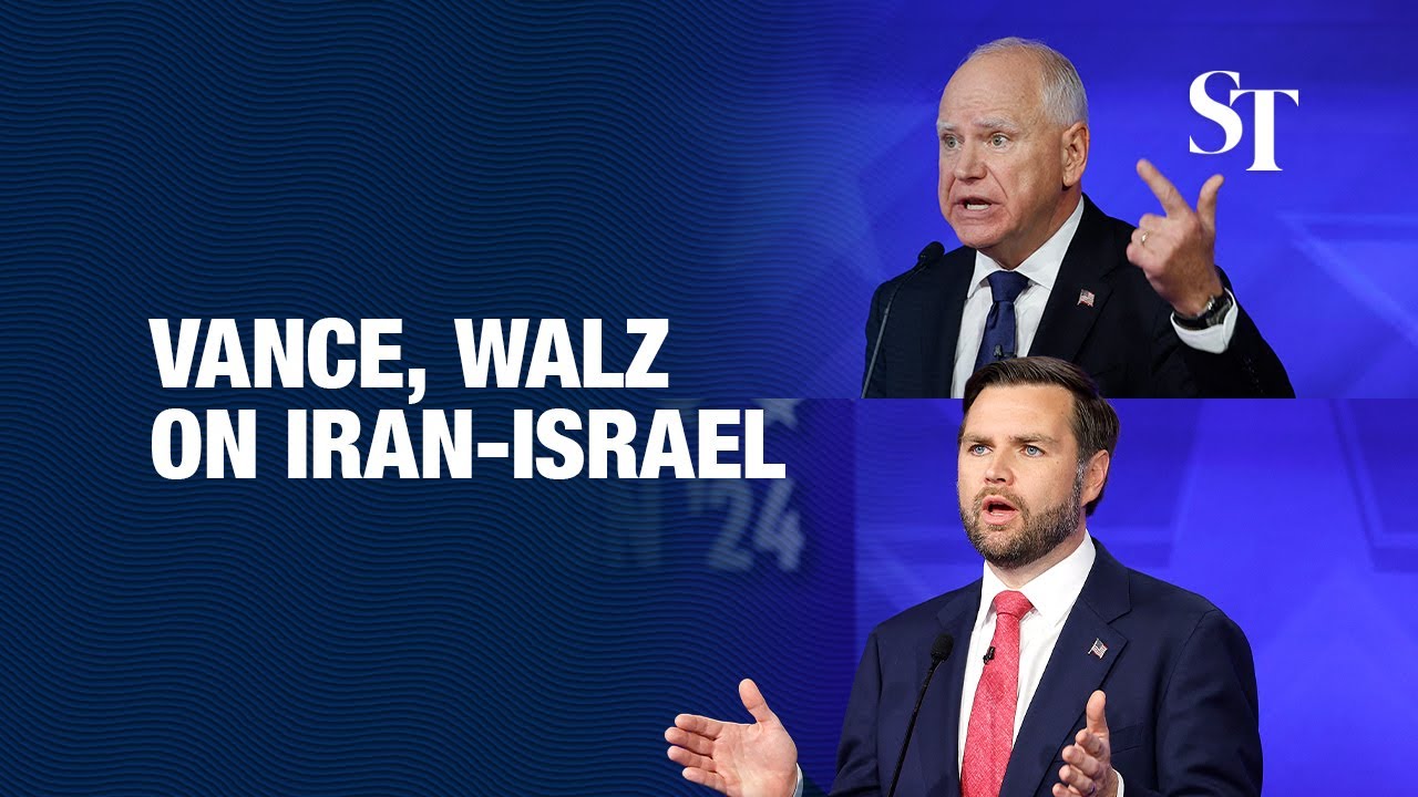 J.D. Vance and Tim Walz on Iran&rsquo;s missile attack on Israel