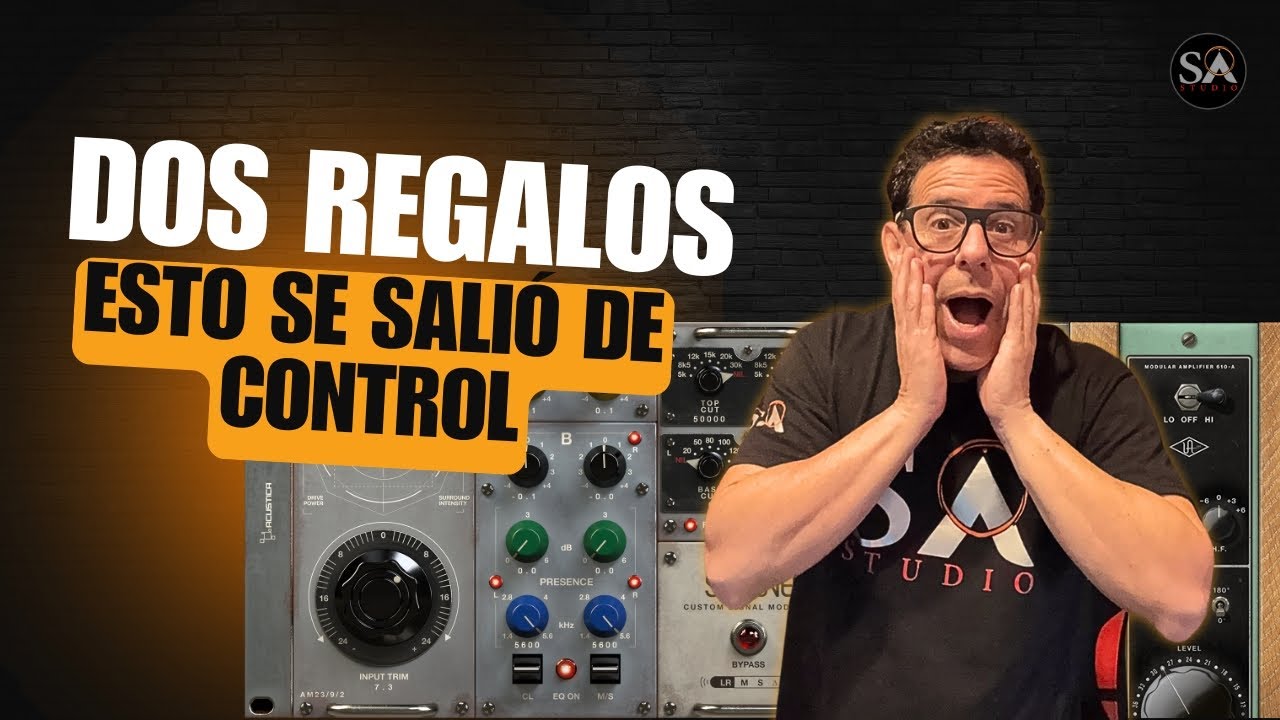 Dos Regalos Increíbles de Las Mejores Compañias UAD Y ACUSTICA