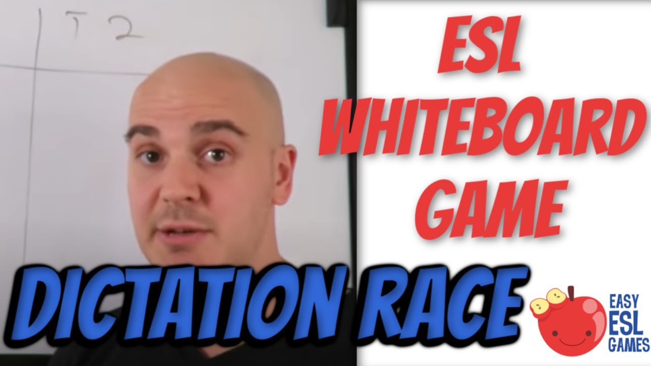 ESL Whiteboard Games | Dictation Race - Videos For Teachers