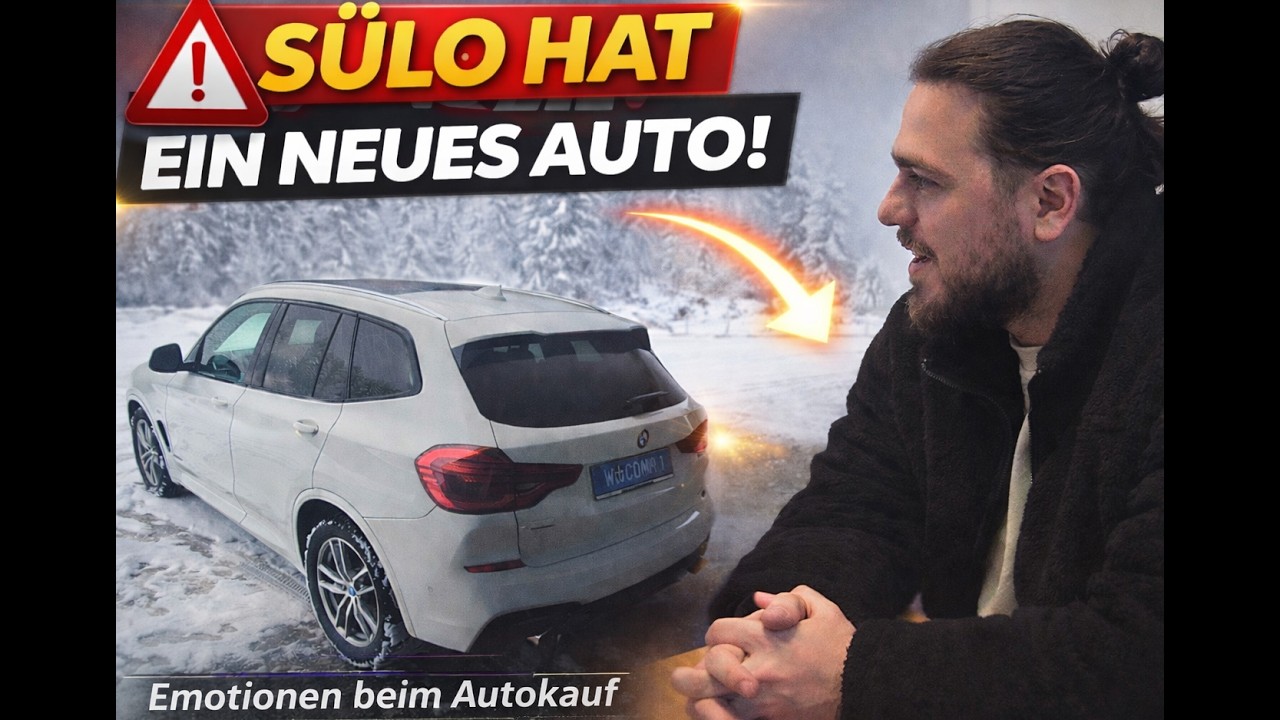 SÜLO holt sich sein neues Auto BMW X3 mit einer Mega Ausstattung
