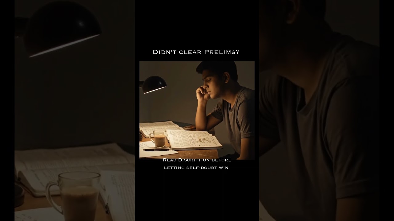 Didn't clear Prelims? watch This #upsccommunity #studyinsilence #studytips #upsc2026