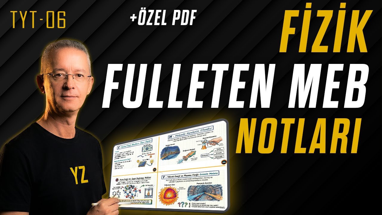 FULLETEN MEB NOTLARIYLA TYT FİZİK-06| ADEZYON-KOHEZYON-YÜZEY GERİLİMİ-DAYANIKLILIK-KILCALLIK