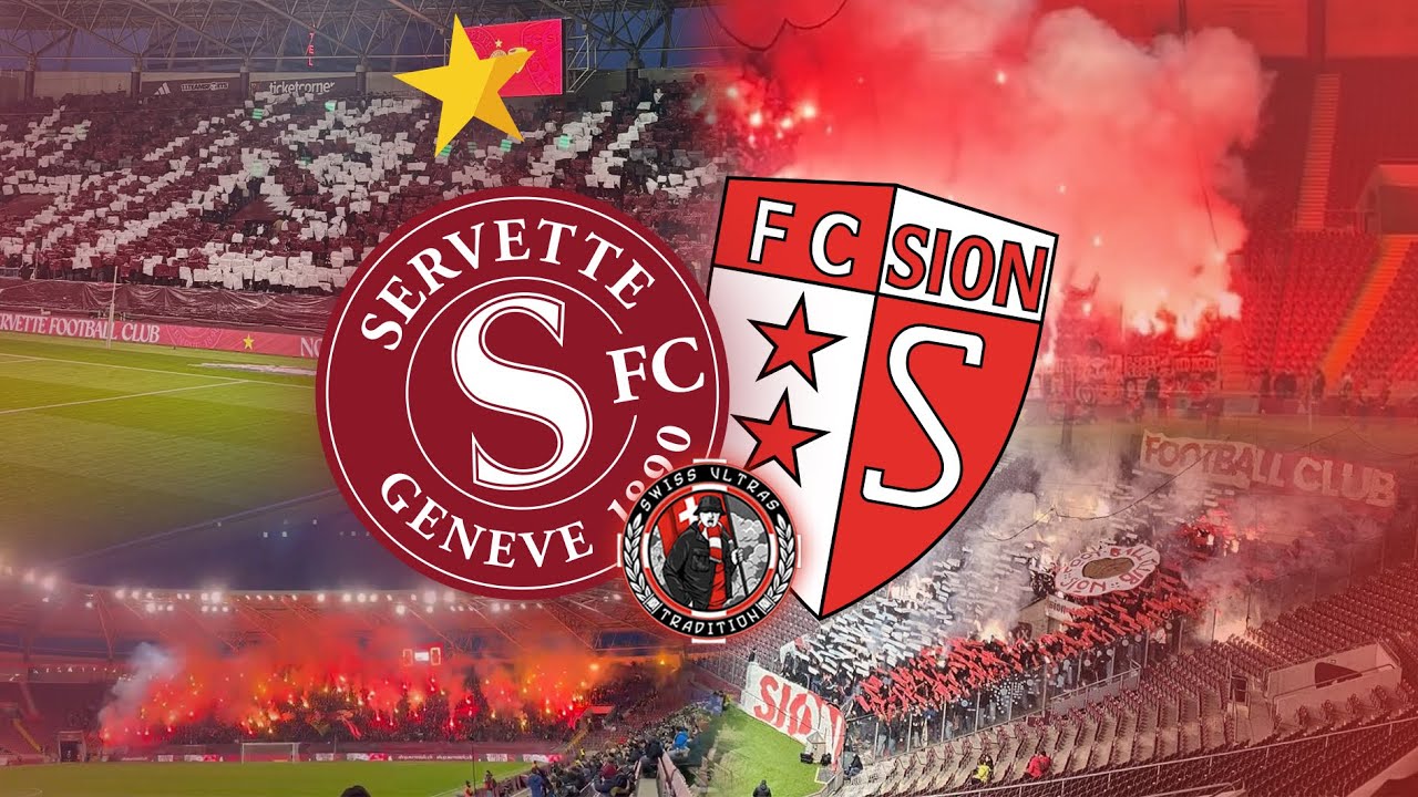 Servette FC 3:3 FC Sion | 31.01.2026 | Choreo, Pyro, Fanchants | Swiss.Ultras.Tradition