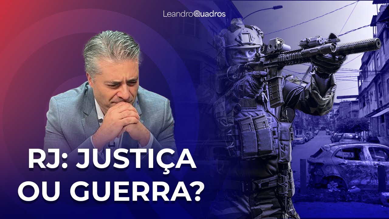 Megaoperação no RJ - Justiça, Fé e o que a Bíblia Revela | Leandro Quadros