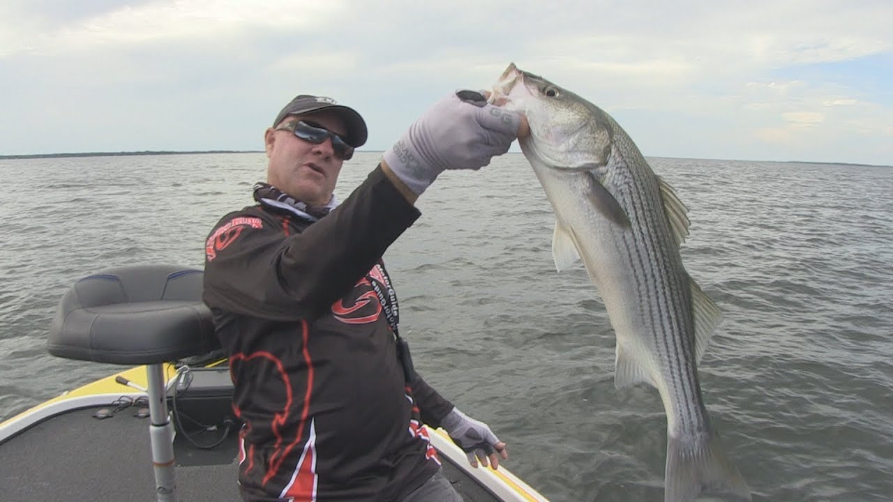FOX Sports Outdoors SouthWEST #35 - 2018 Lake Tawakoni, Texas Striper Fishing