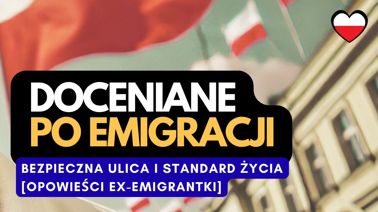 Doceniam Polskę po emigracji 🇵🇱 Bezpieczeństwo, standard życia, słowiańska dusza 🔥