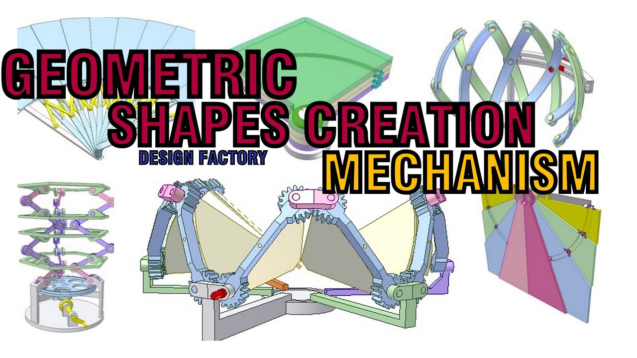 Geometric Shape Models Mechanism Explained in Animation|Mini Projects|Mechanical|Design Factory|2020