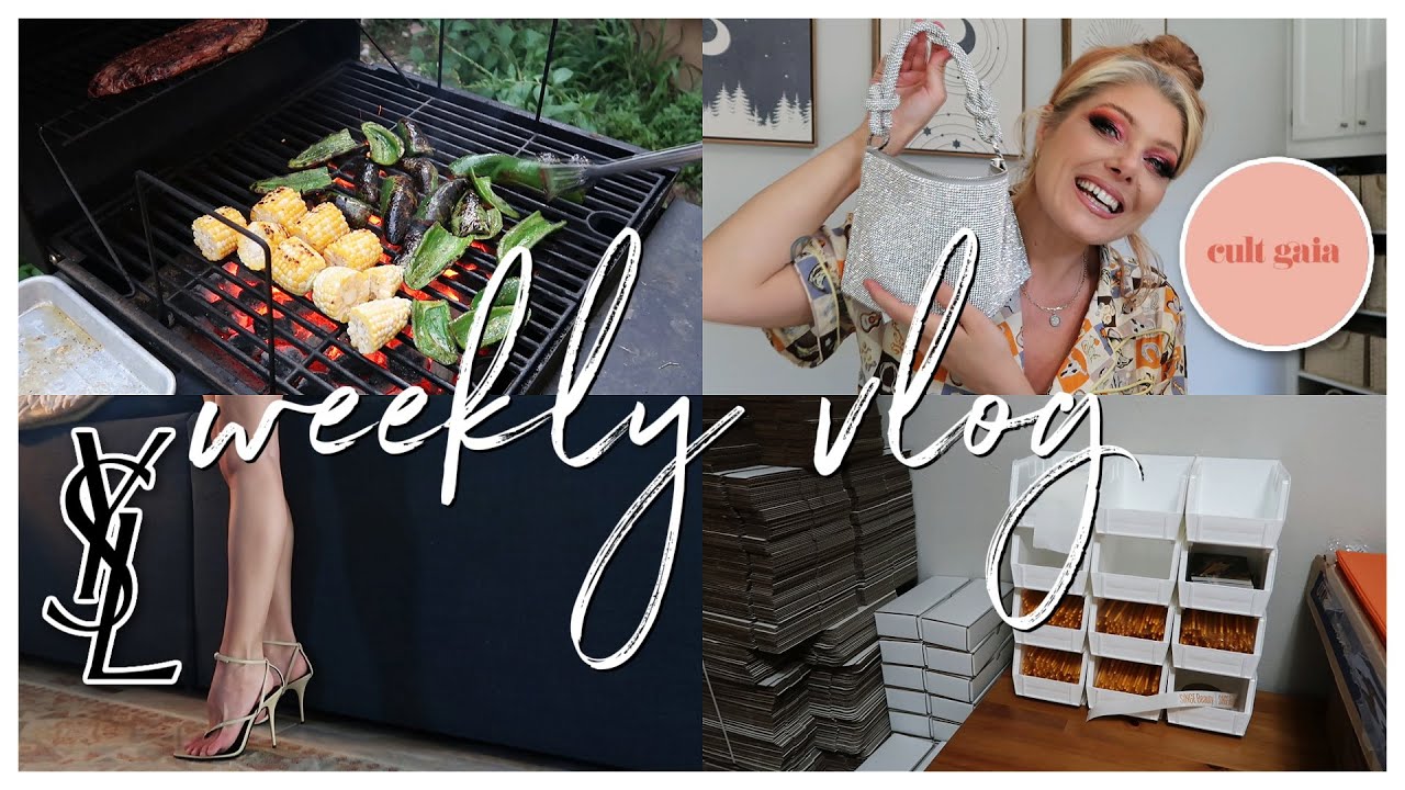 WEEKLY VLOG | Luxury Shopping, Packing Orders & Chilling At Home | Vlog no 61
