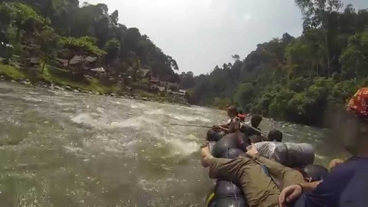 Floating Down a Sumatran River