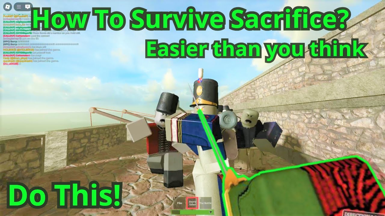 How To Survive The Sacrifice - 3 Weapons | Guts & Blackpowder