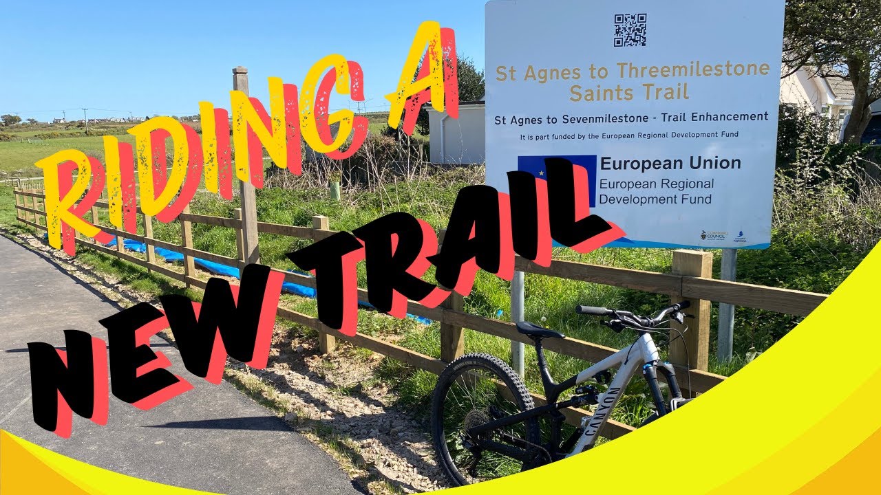 Saints Trail St Agnes to Truro Cycle Ride Cornwall
