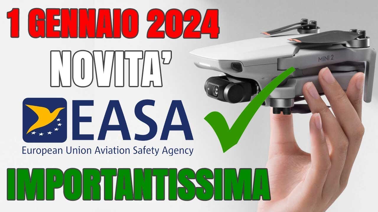 DRONI da 249g NON MARCATI C0? GRANDI NOVITÀ (Positive)  anche DOPO il 1/1/2024 Ecco perché