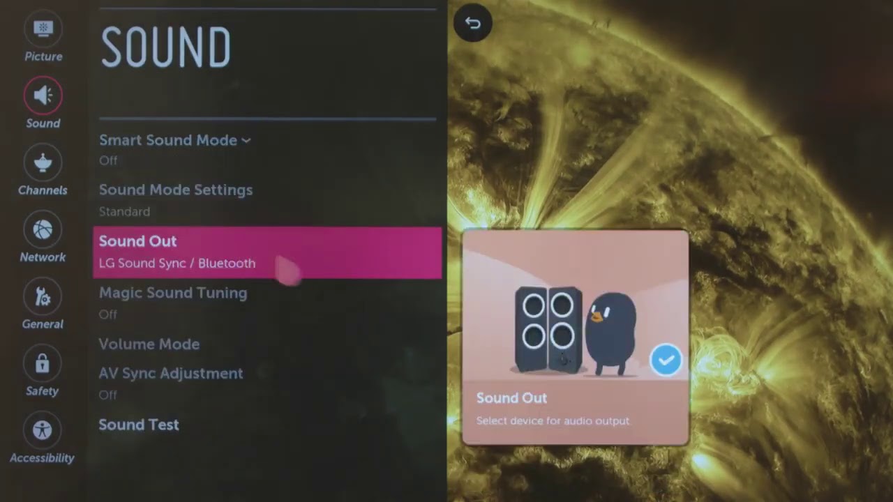 [LG TVs] Adjusting Sound Settings On Your LG TV - WebOS
