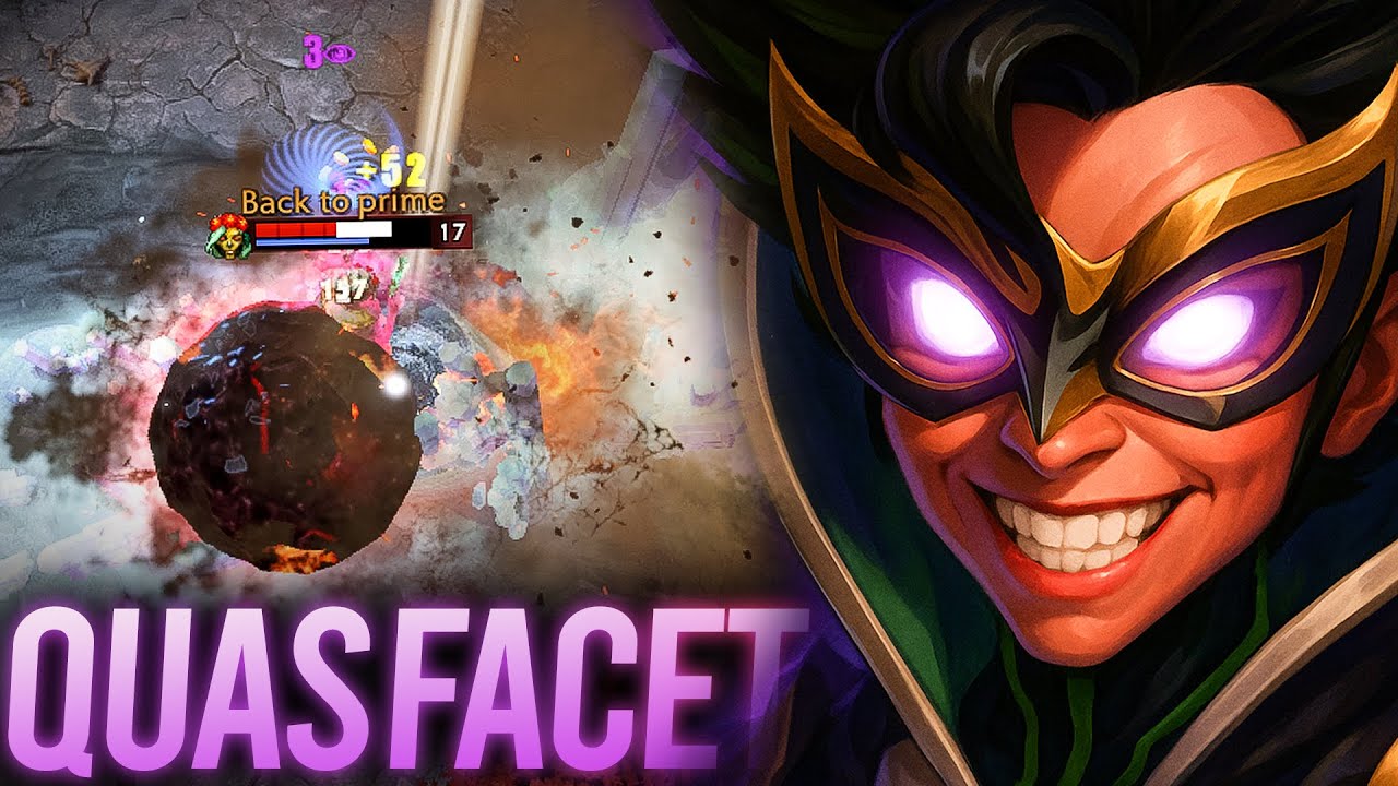 INVOKER vs VISAGE Mid!! Imba Quas Facet Gameplay | Dota 2 Invoker