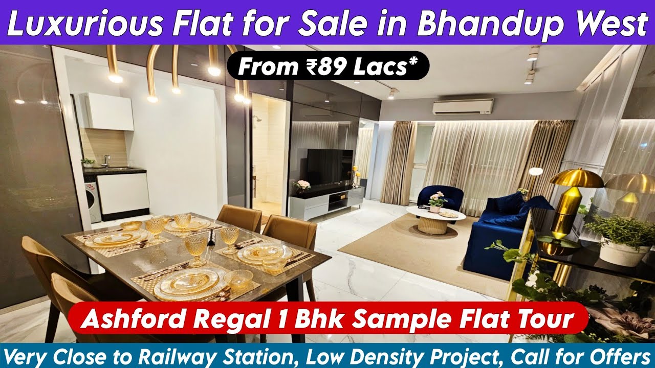 Ashford Regal Nahur | 1 Bhk Sample Flat | New Flat for Sale in Nahur Mulund West | CALL - 8800678921