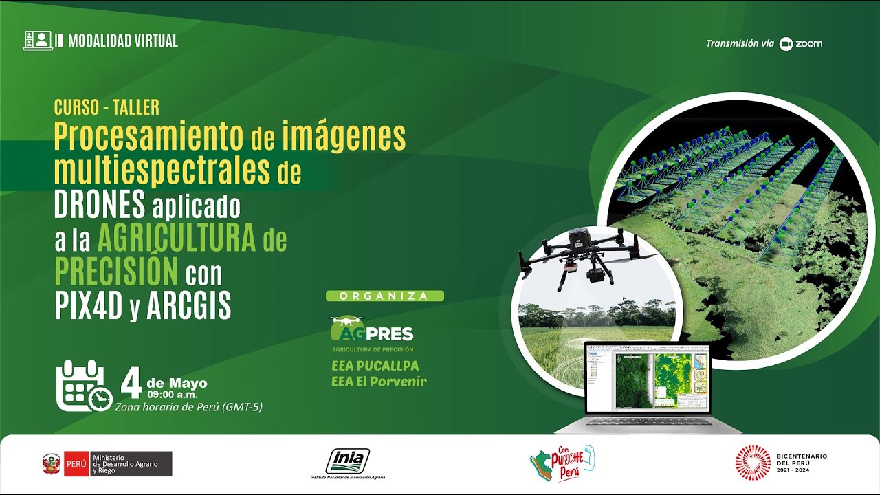 Procesamiento de imágenes multiespectrales de drones aplicado a la Agricultura de Precisión con ...