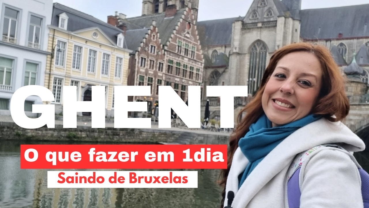 Uma Cidade Medieval perdida no tempo - Ghent