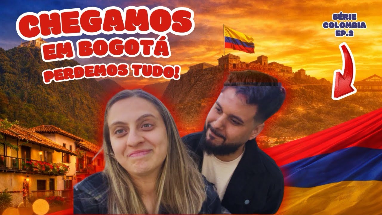 PERDEMOS TUDO/CHEGAMOS NA COLÔMBIA 🇨🇴 