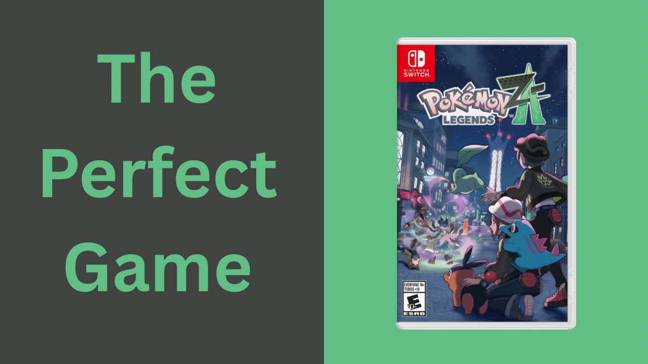 Pokemon Legends Z-A is the Best Video Game Ever.
