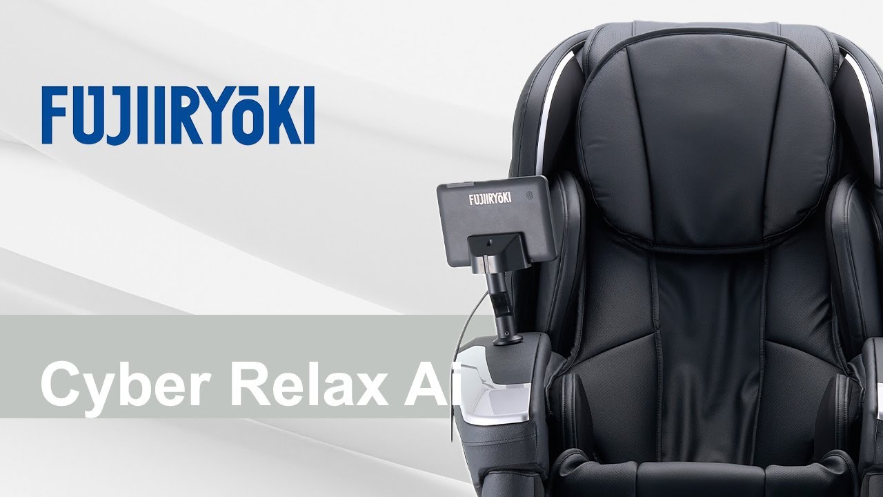 Cyber Relax AI 按摩椅 - 5D AI 智能零重力，奢华日式深度放松升级