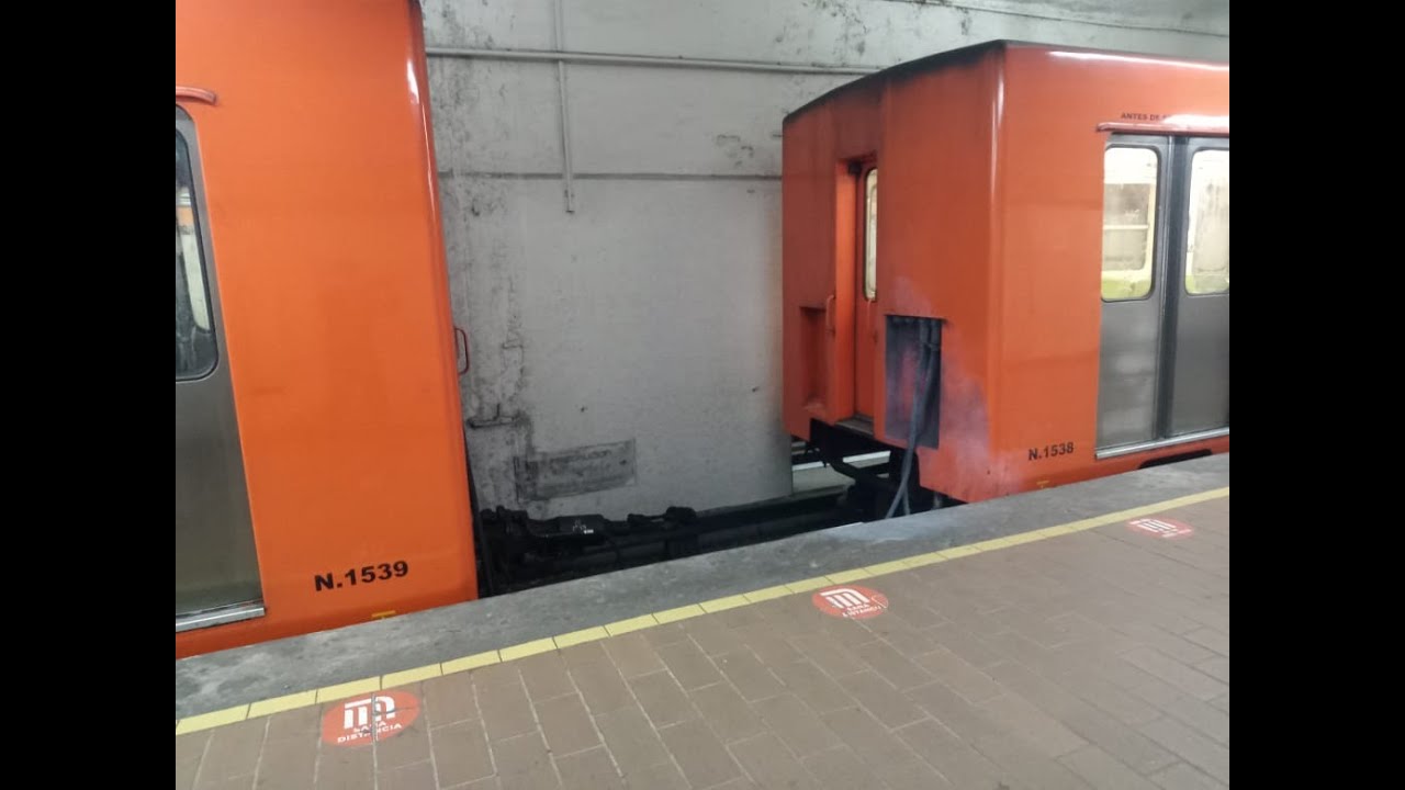 Nuevo incidente en el Metro; dos vagones se separan