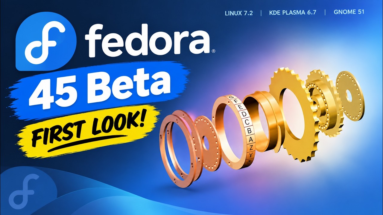 Fedora 45 Beta: первый взгляд!